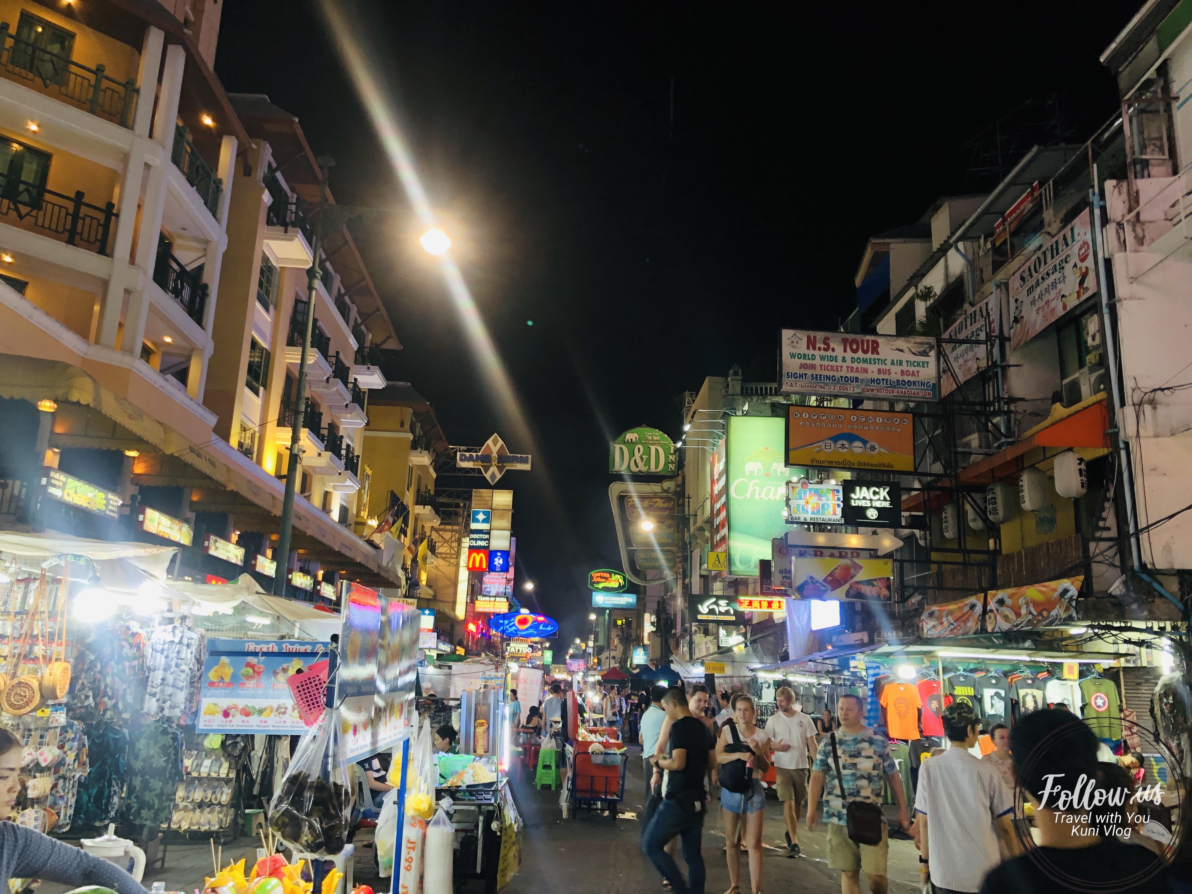 カオサンロード（khao san road）